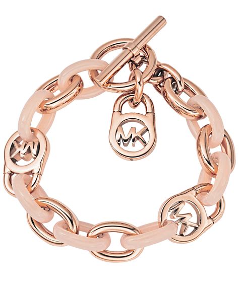 michael kors armband roségold|michael kors bracelet macy's.